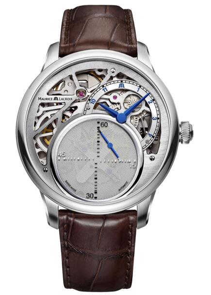 Review Maurice Lacroix MP6558-SS001-096-1 Masterpiece Mysterious Seconds watch replicas